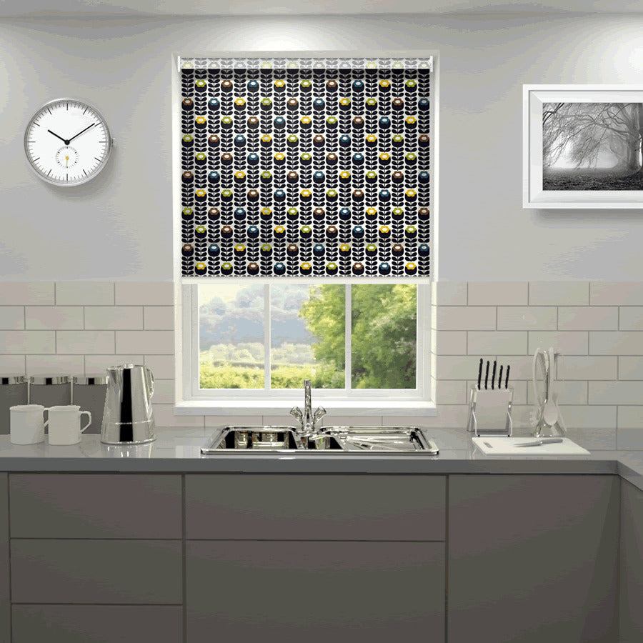 Orla Kiely Primrose Made to Measure Roller Blind Multi