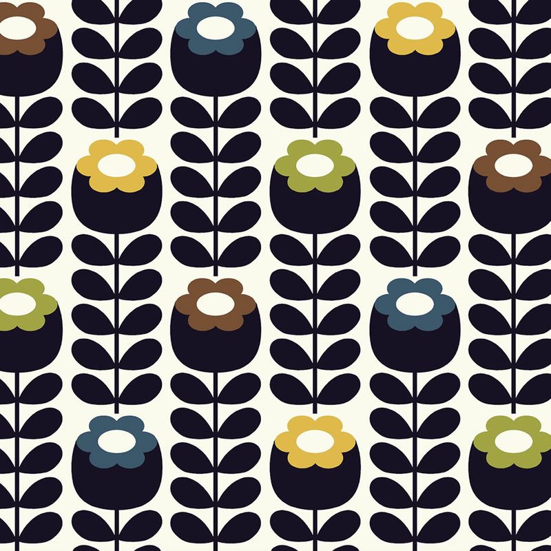 Orla Kiely Primrose Made to Measure Roller Blind Multi