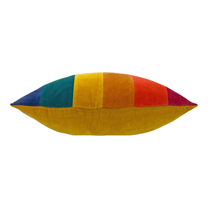 Rainbow Boudoir Filled Cushion 30cm x 50cm Jewel