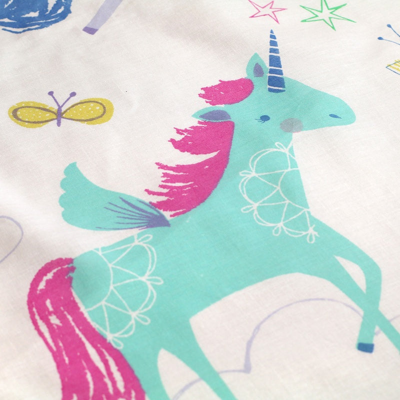 Bedlam Rainbow Unicorn Childrens Bedding Multi