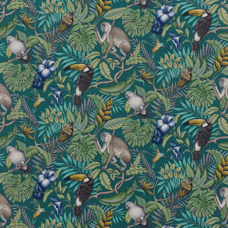 iLiv Rain Forest Fabric Lagoon