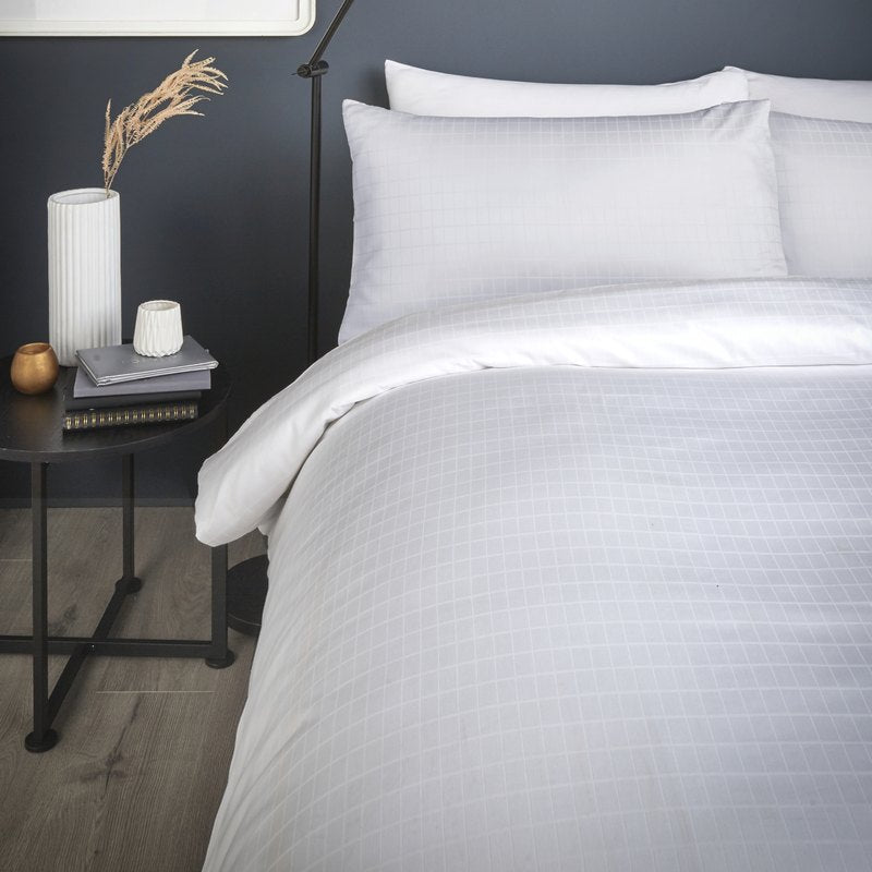 Ravenna Duvet Cover Bedding Set White