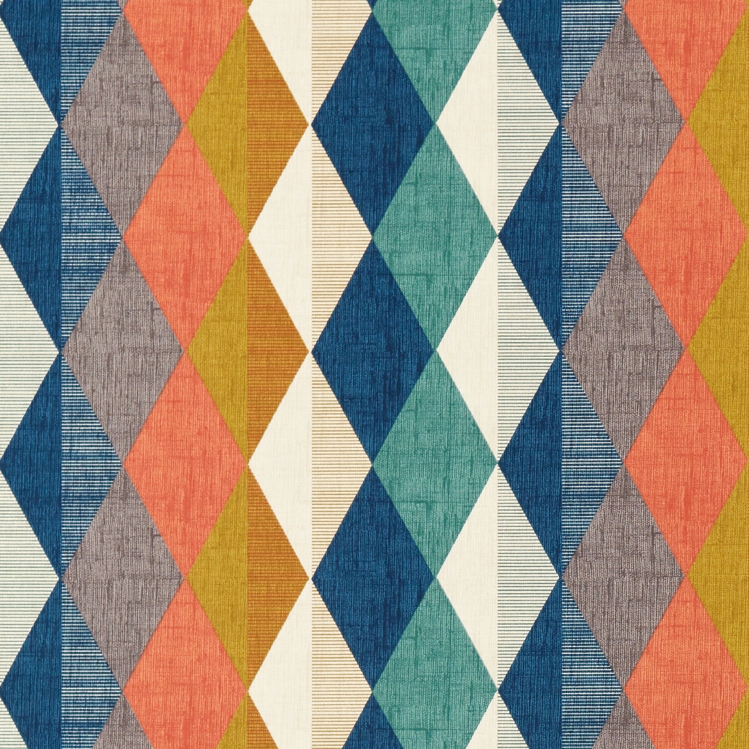 Clarke & Clarke Denver Fabric Multi