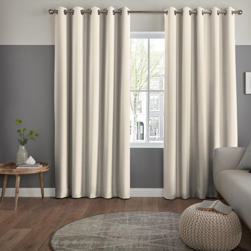 Kivu Made to Measure Curtain Ivory