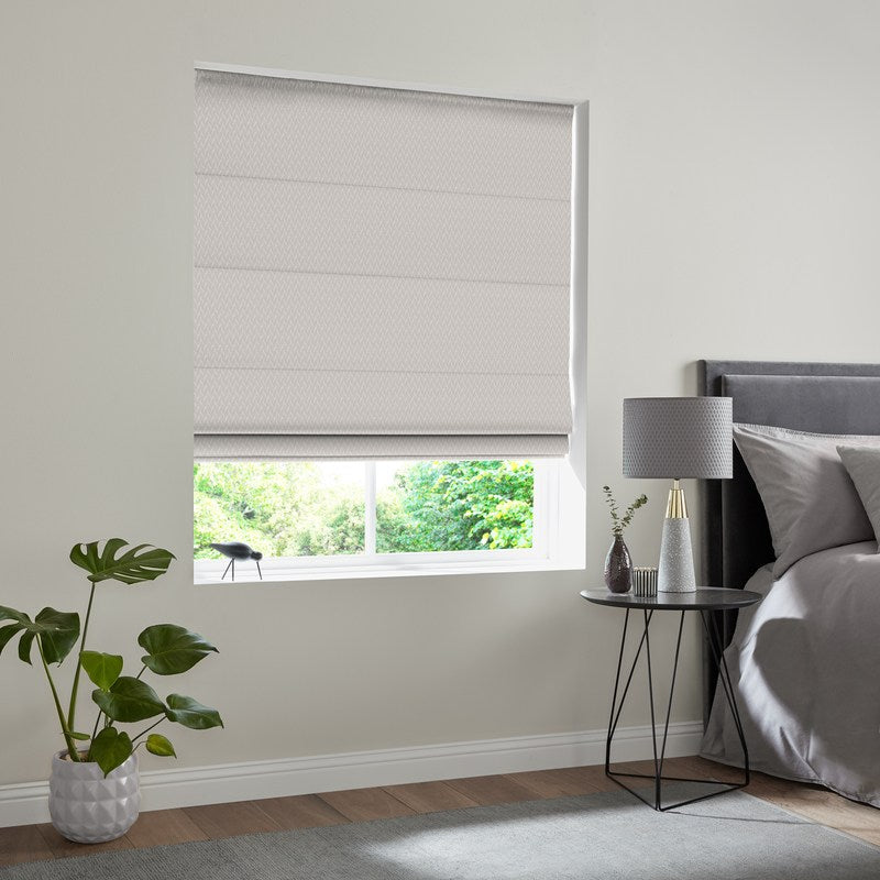Kivu Made to Measure Roman Blind Graphite