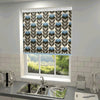 Orla Kiely Rosebud Made to Measure Blackout Roller Blind Powder Blue