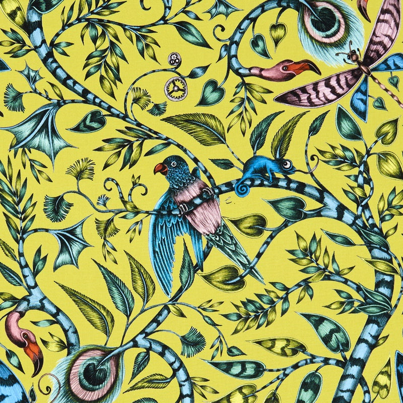 Emma Shipley Rousseau Fabric Lime