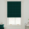 Linda Barker Royal Velvet Made to Measure Roman Blind Dark Teal