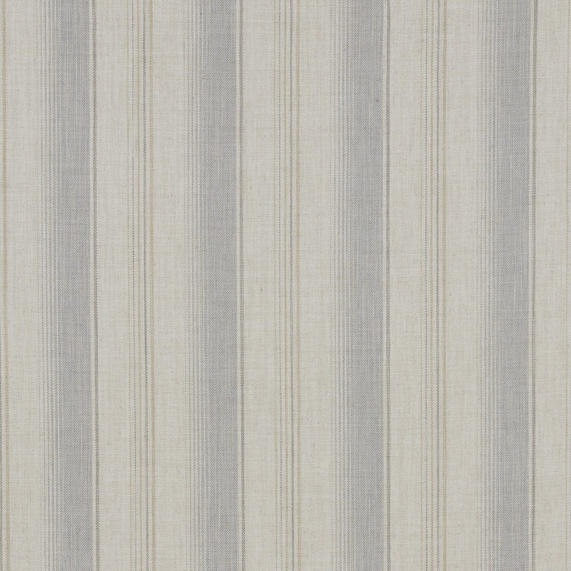 Sackville Stripe Curtain Fabric Denim