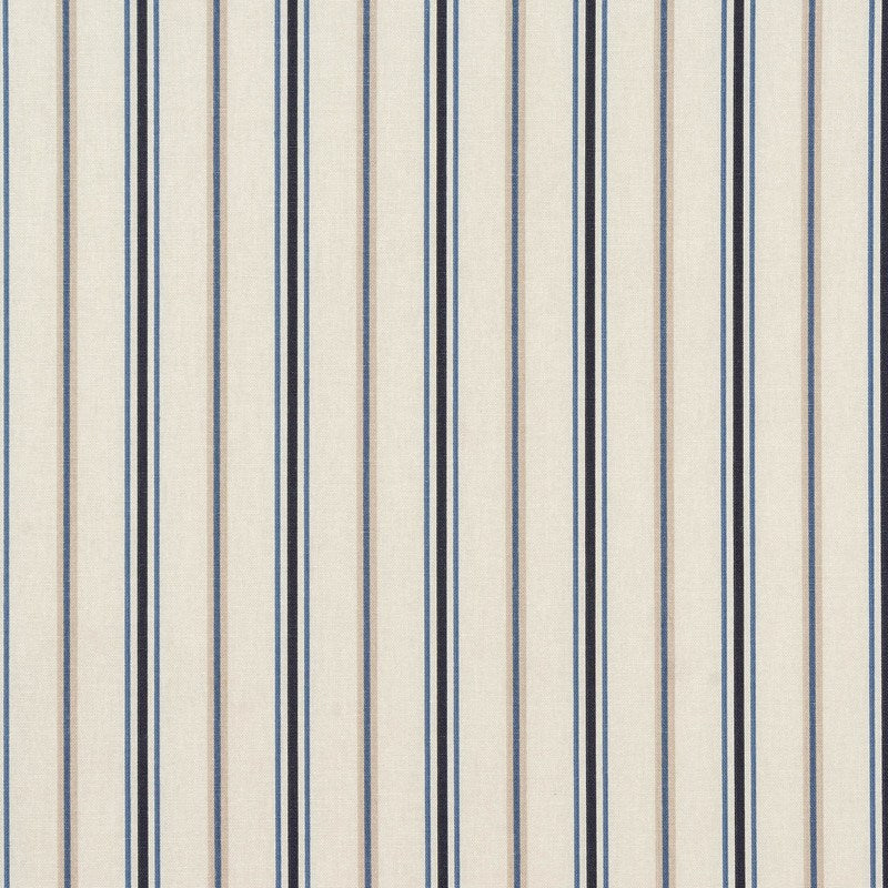 Salcombe Stripe Fabric Navy