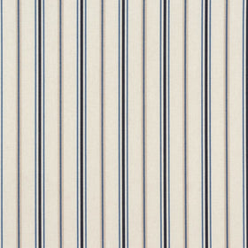Salcombe Stripe Fabric Navy