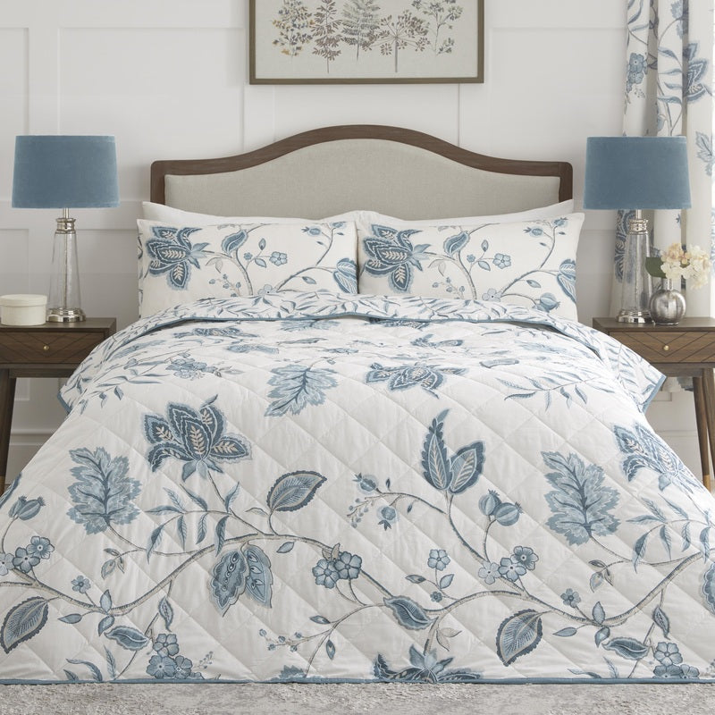 Dreams & Drapes Samira 200cm x 230cm Bedspread Teal