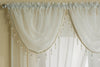 Crystal Ready Made Single Voile Curtain Cream