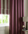 Satin Made to Measure Curtain Berry