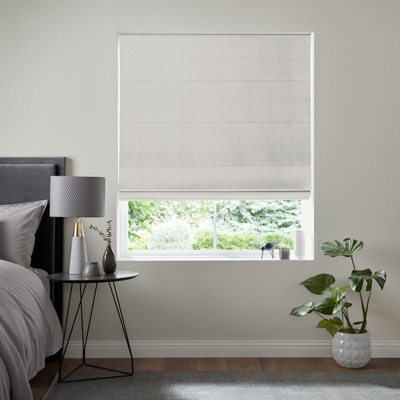 Arkona Made to Measure Roman Blind Silver