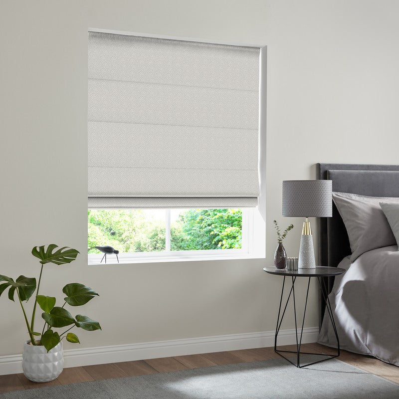 Arkona Made to Measure Roman Blind Silver