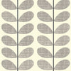 Orla Kiely Scribble Stem Made to Measure Roller Blind Grey