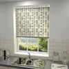 Orla Kiely Scribble Stem Made to Measure Roller Blind Seagrass Duckegg