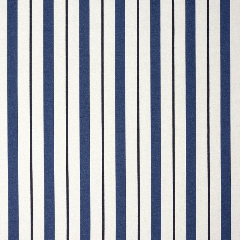 Seaton Stripe Fabric Navy