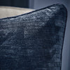 Hyperion Selene Luxury Chenille Filled Cushion 55cm x 55cm Deep Navy