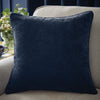 Hyperion Selene Luxury Chenille Filled Cushion 55cm x 55cm Deep Navy