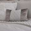 Catherine Lansfield Sequin Cluster Duvet Cover Bedding Set Silver