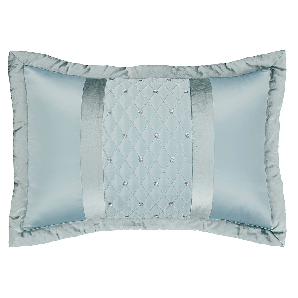 Catherine Lansfield Sequin Cluster Pillowsham Pillowcase Duckegg