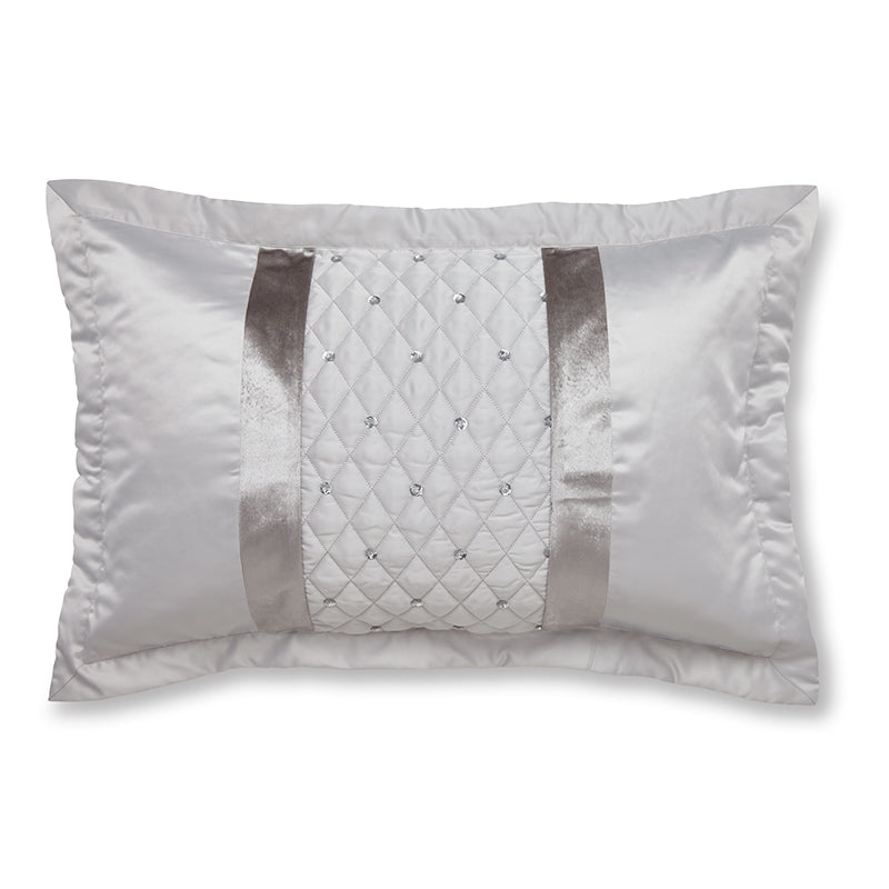 Catherine Lansfield Sequin Cluster Pillowsham Pillowcase Silver