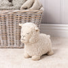 Sheep Doorstop 16cm x 23cm White