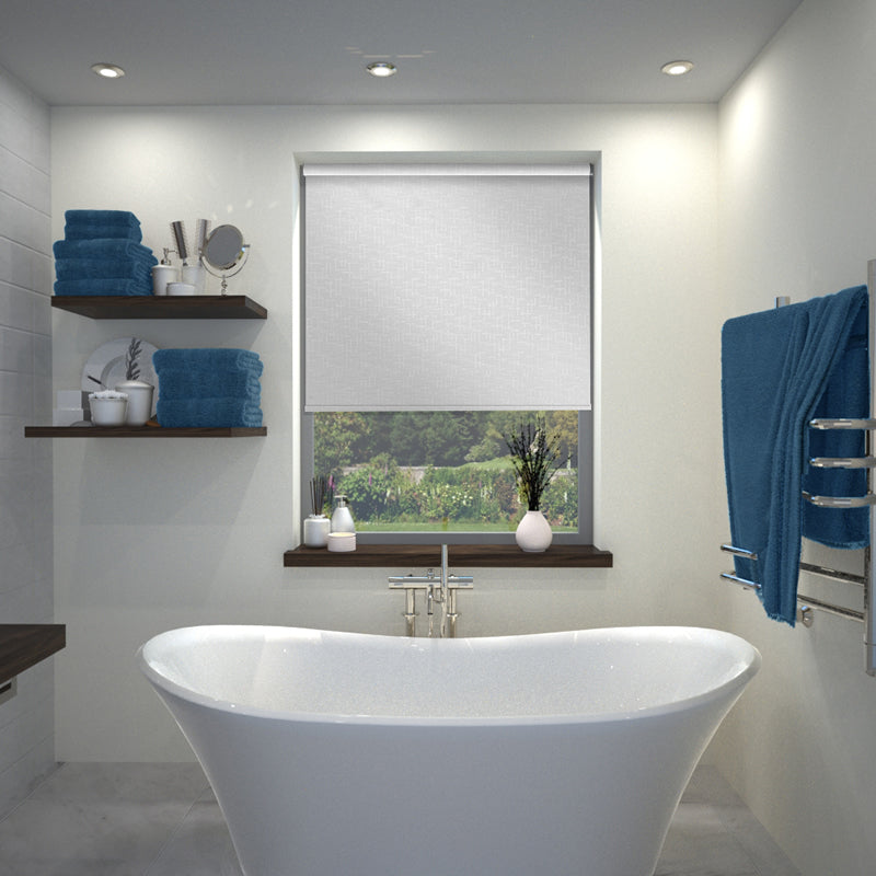 Sicily Made to Measure Roller Blind Frost