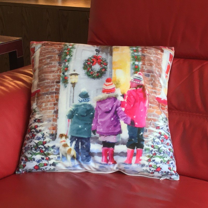 Singers Filled Cushion 45cm x 45cm Multi