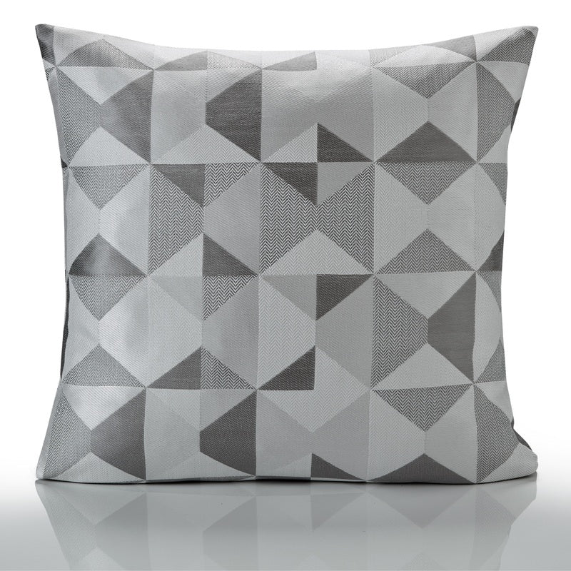 Skandi Filled Cushion 45cm x 45cm Silver