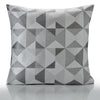 Skandi Filled Cushion 45cm x 45cm Silver