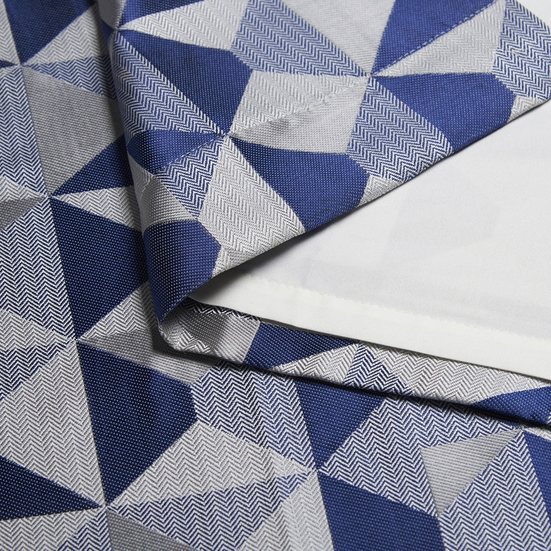 Skandi Ready Made Pencil Pleat Curtains Navy