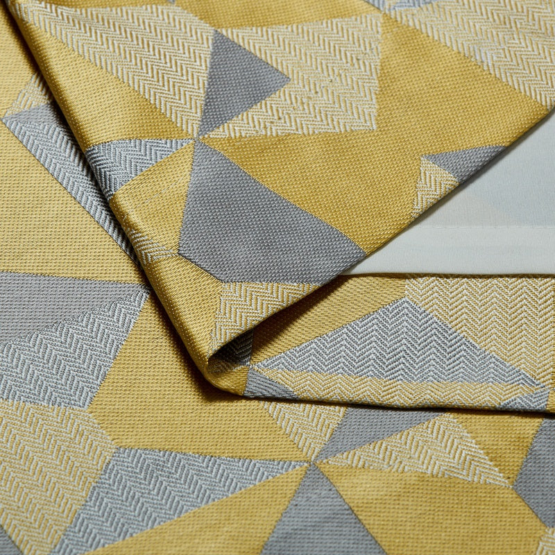 Skandi Ready Made Pencil Pleat Curtains Ochre