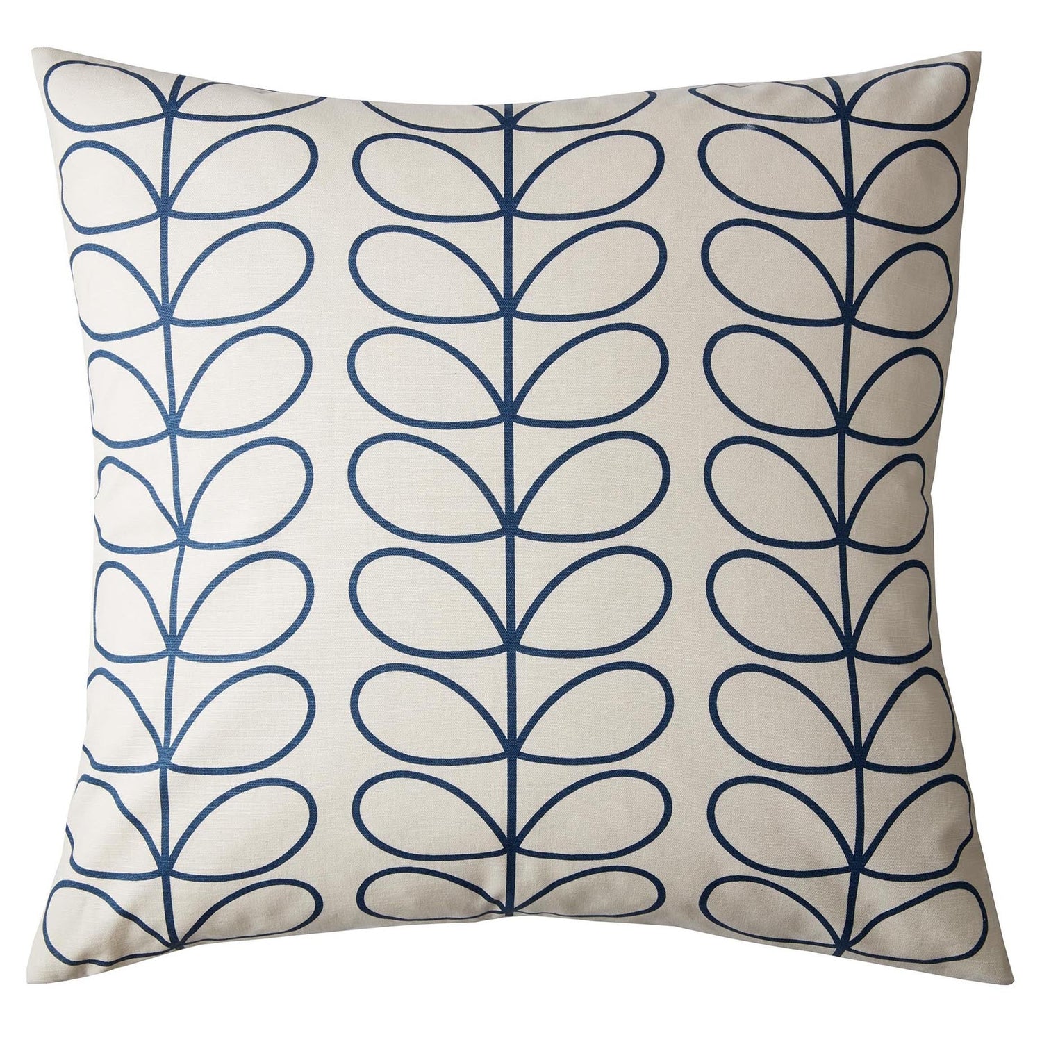 Orla Kiely Small Linear Stem Filled Cushion 50cm x 50cm Whale