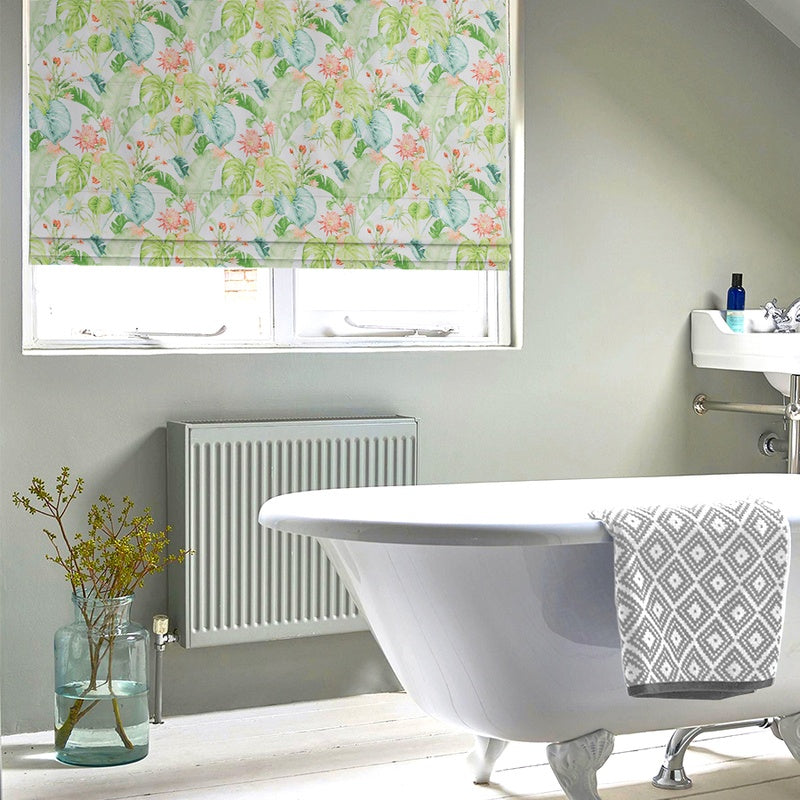 Snape Made to Measure Roman Blind Tropical