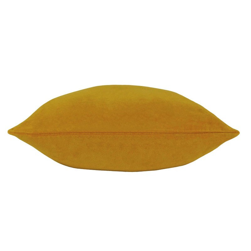Furn Solo Velvet Filled Cushion 45cm x 45cm Ochre