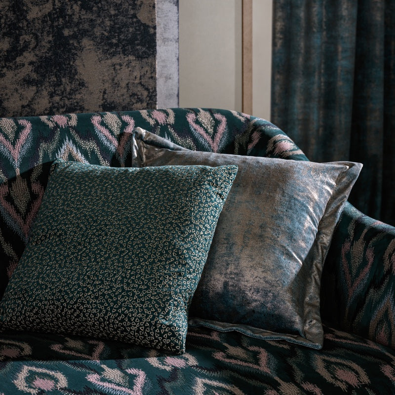 Clarke & Clarke Sontuoso Fabric Nero