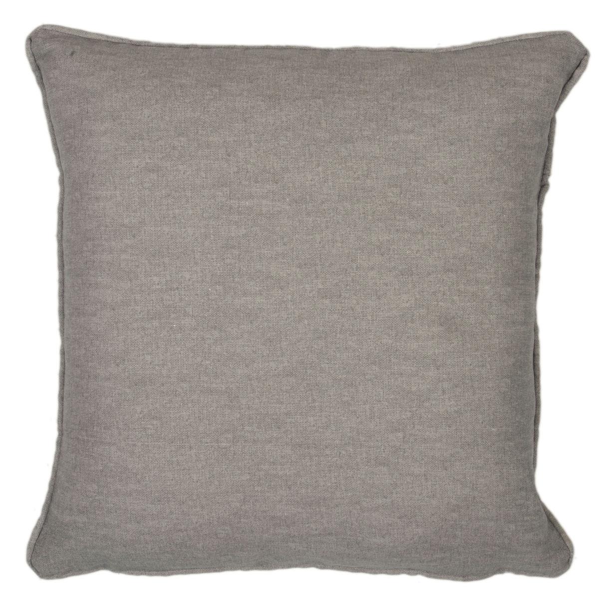 Fusion Sorbonne Filled Cushion 43cm x 43cm Charcoal
