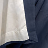 Fusion Sorbonne Lined Ready Made Eyelet Curtains Navy