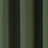 Fusion Sorbonne Ready Made Eyelet Curtains Bottle Green