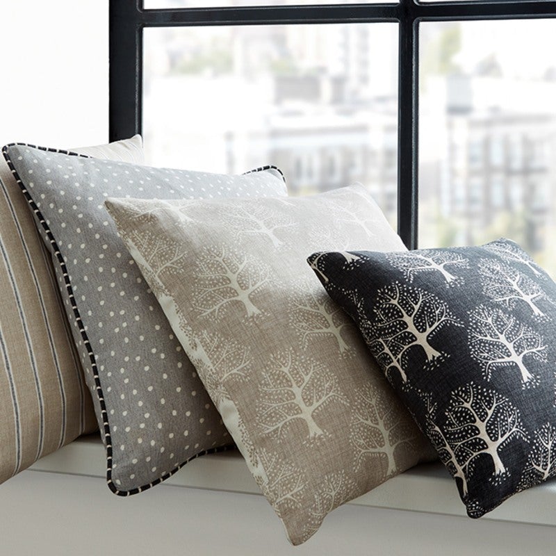 iLiv Spotty Fabric Pewter