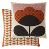 Orla Kiely Spring Bloom Filled Cushion 45cm x 45cm Bubblegum