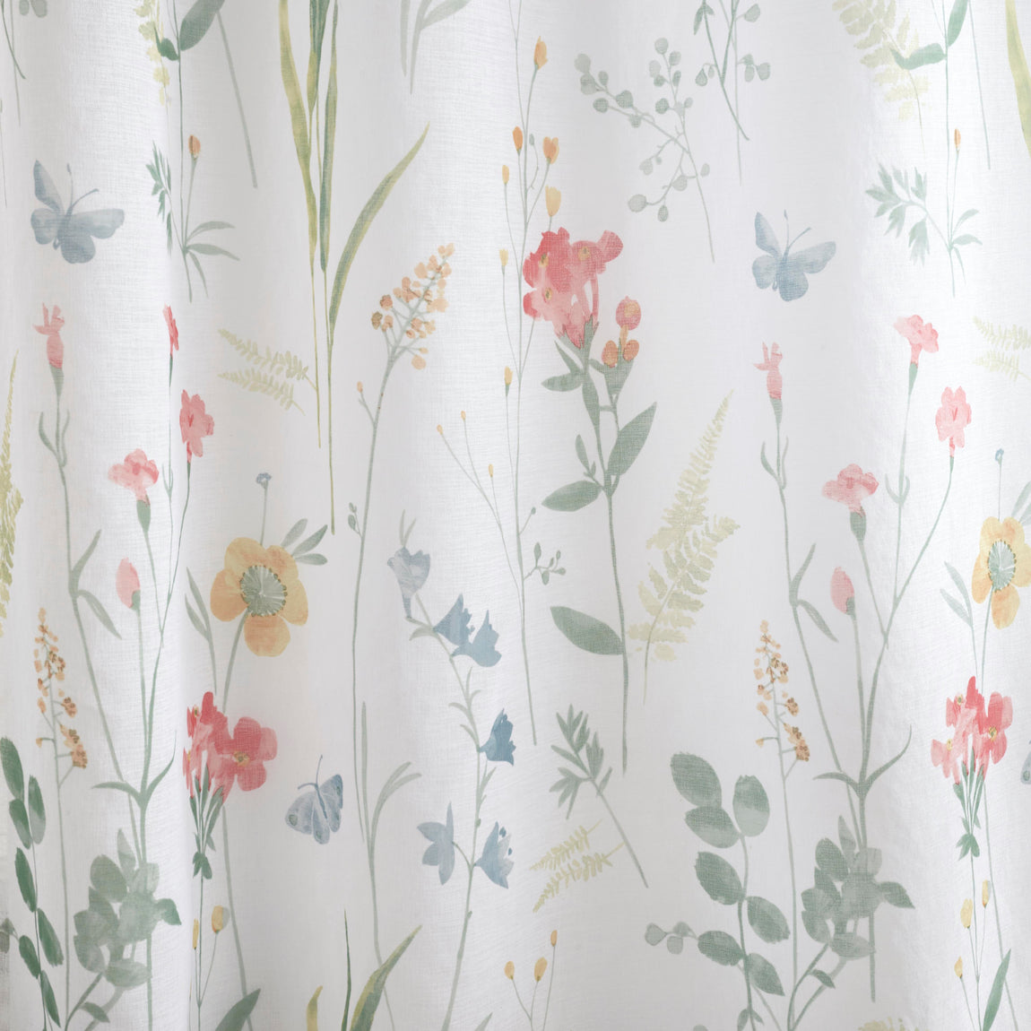 Dreams & Drapes Spring Glade Ready Made Single Voile Curtain Multi