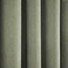 Fusion Strata Woven Dimout Ready Made Eyelet Curtains Green