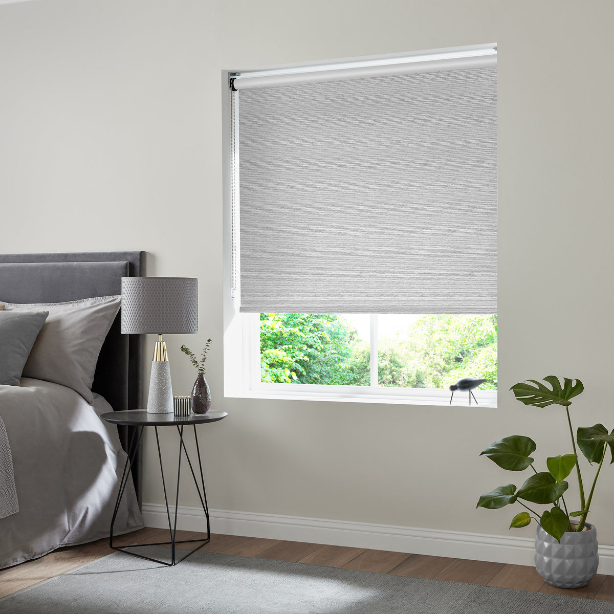 Poise Made to Measure Blackout Roller Blind Grey