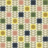 Orla Kiely Summer Flower Stem Made to Measure Roller Blind Multi