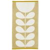Orla Kiely Sunflower Towels Dark Dandelion