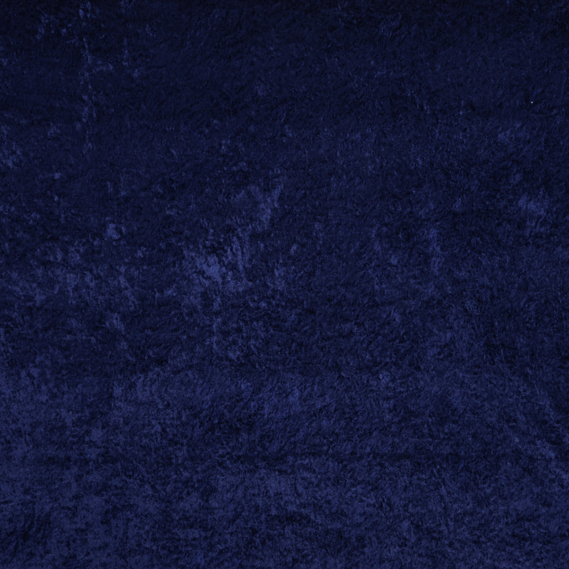 Heavy Crushed Bonded Velvet Fabric Royal Blue